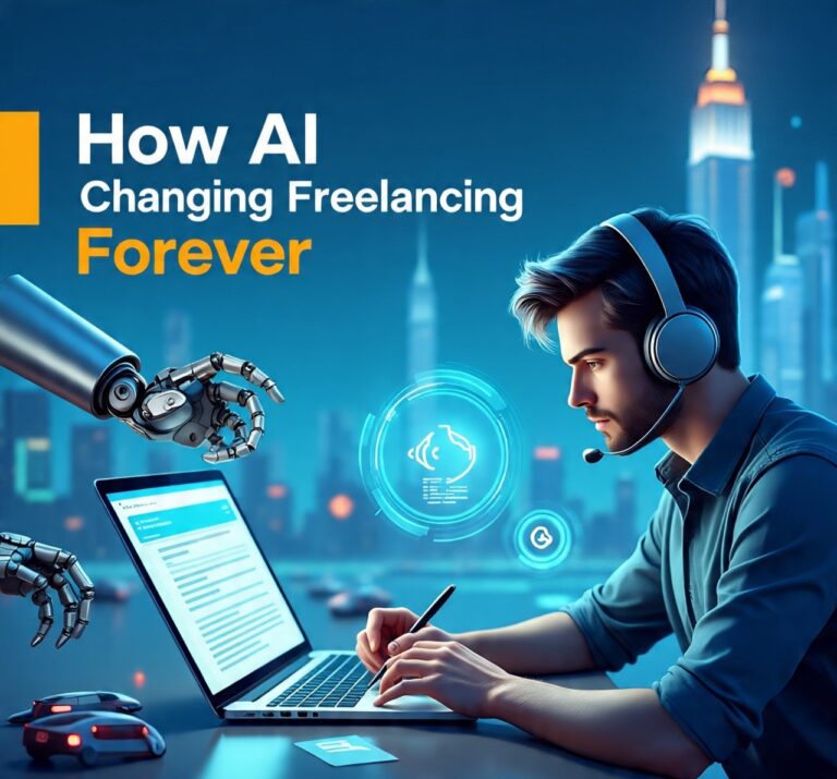 AI is permanently changing the freelancing industry.