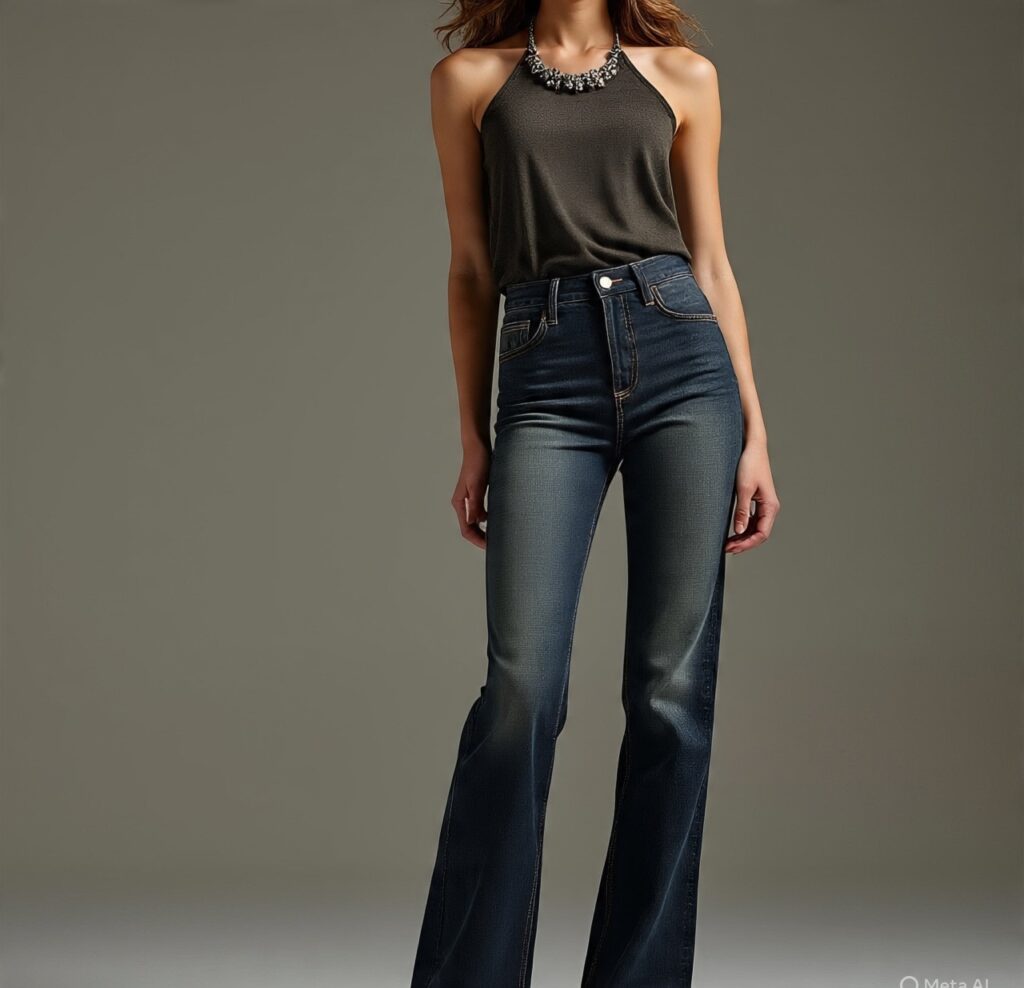 straight leg jeans