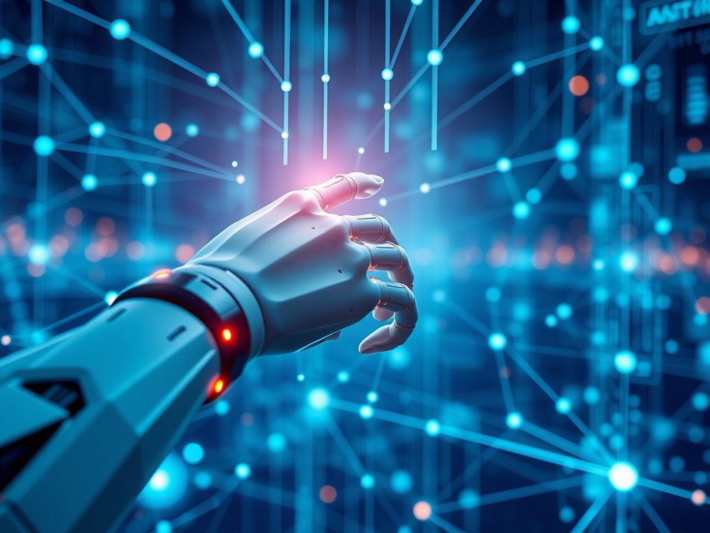 create a highly detailed high resolution image featuring a futuristic digital