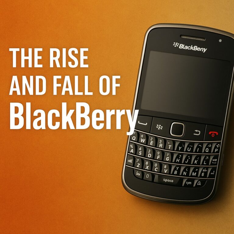 The Rise and Fall of BlackBerry: How a Smartphone Giant Lost Its Crown