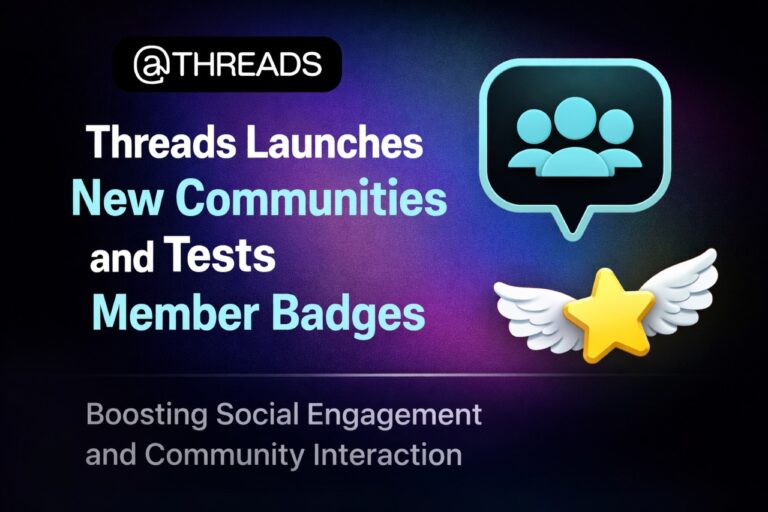 Threads Launches New Communities and Experiments With Member Badges: A Strategic Shift in Social Networking