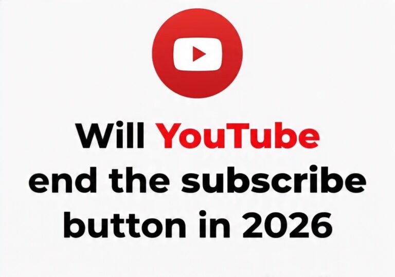 YouTube is reportedly testing a major redesign that may reduce or replace the Subscribe button by 2026.