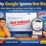 Why Google Ignores New Blogs Even When Everything Looks Right in 2026